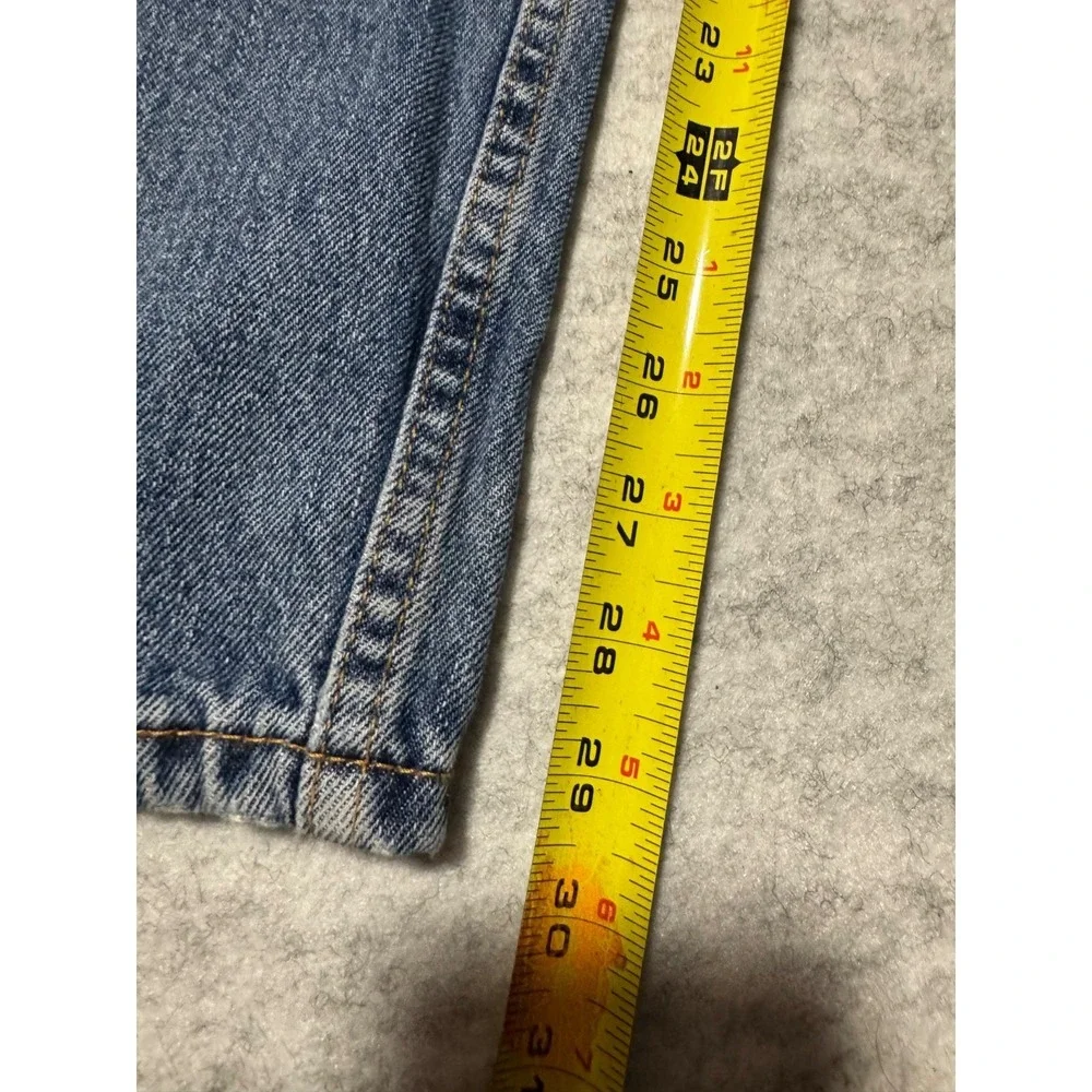 Levi's 505 Regular Fit Jeans Womens W34 L32 Light Wash Straight Leg Denim ;